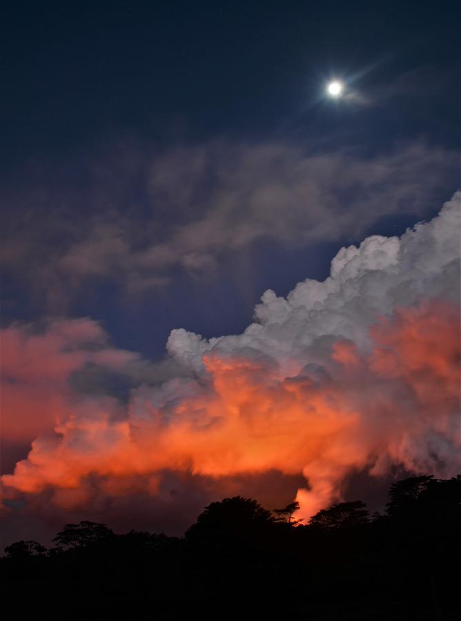 Moonrise Over Fissure 8 Photograph by Heidi Fickinger