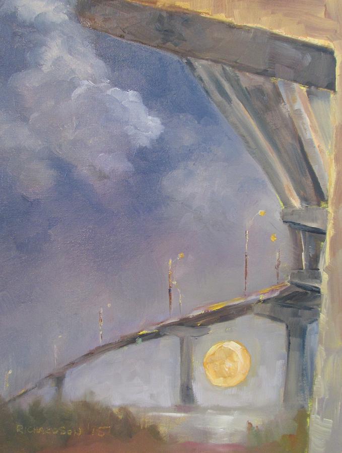 Moonrise Painting by Susan Richardson