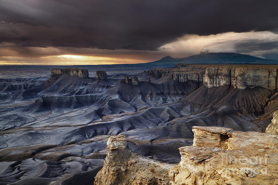 Moonscape Overlook in Utah desert Photograph by Dmitry Pichugin - Fine