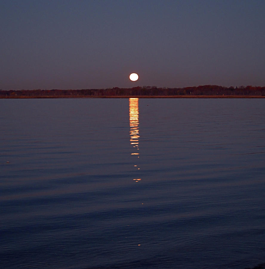Moonset I I I Photograph by Newwwman