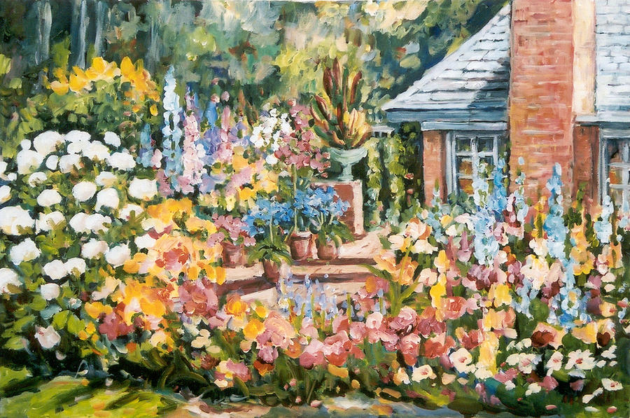 Moores Garden Painting by Ingrid Dohm