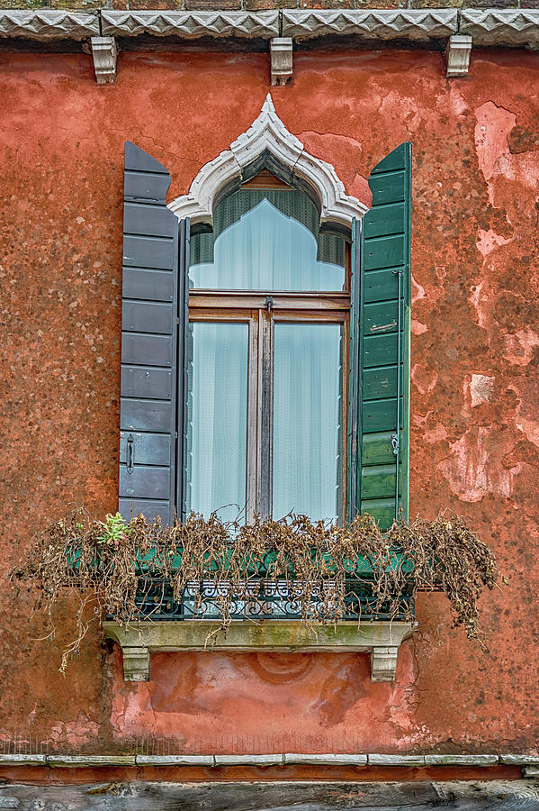 Moorish Window and Texture Venice_DSC5350_03052017 Photograph by Greg Kluempers
