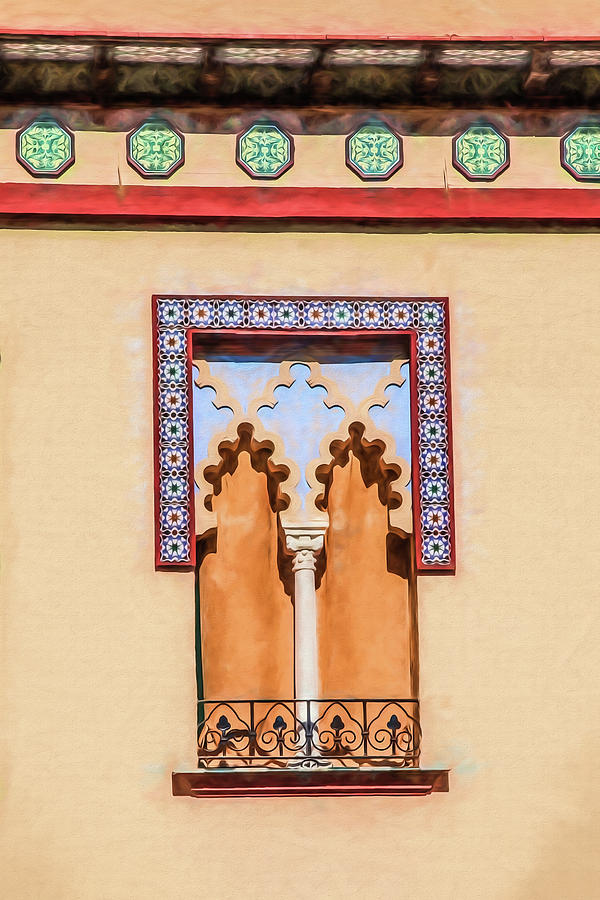 Moorish Window Photograph by David Letts