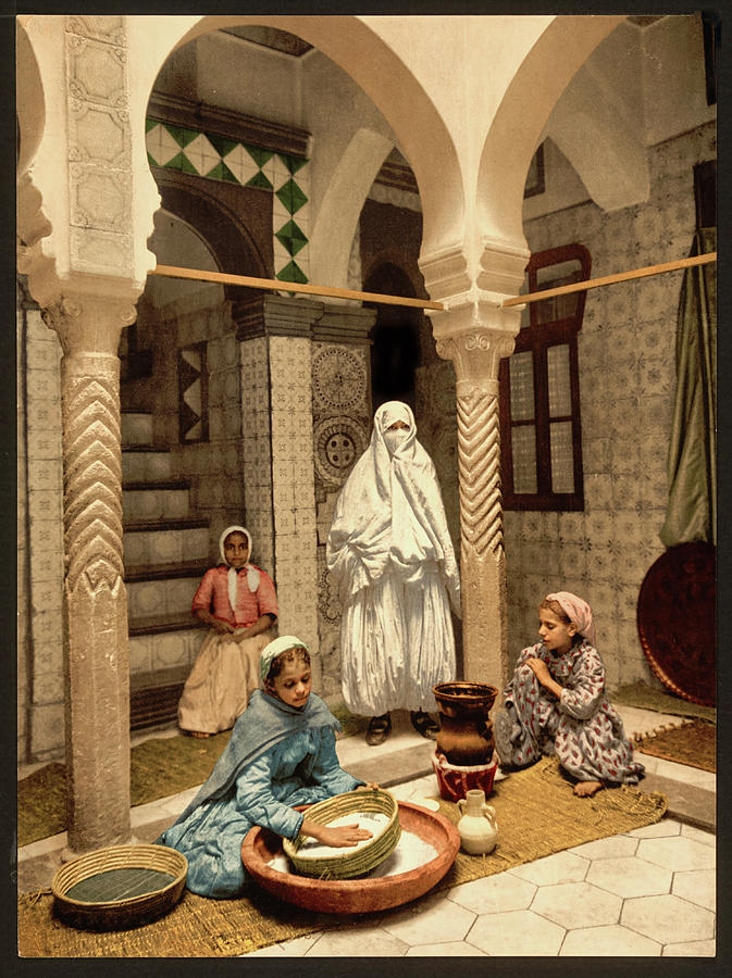Moorish Women in Algiers Photograph by Carlos Diaz