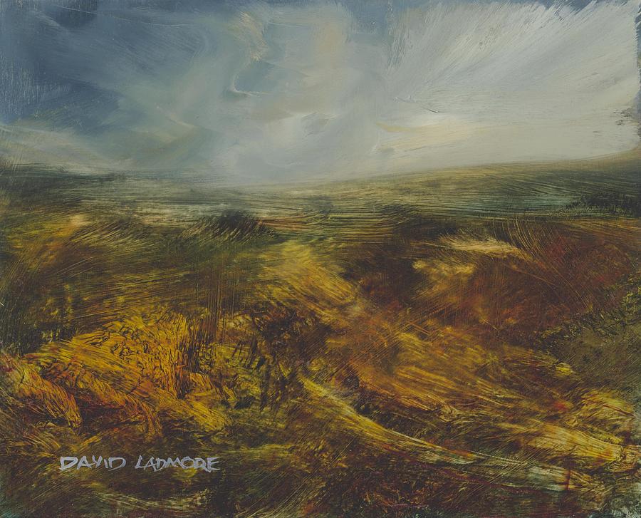 Moorland 71 Painting by David Ladmore