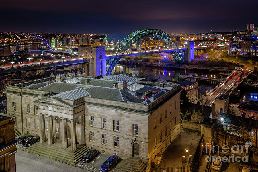 Castle Photograph - Moot Hall and the River Tyne by Colin Morgan Castle Photograph - Moot Hall and the River Tyne by Colin Morgan