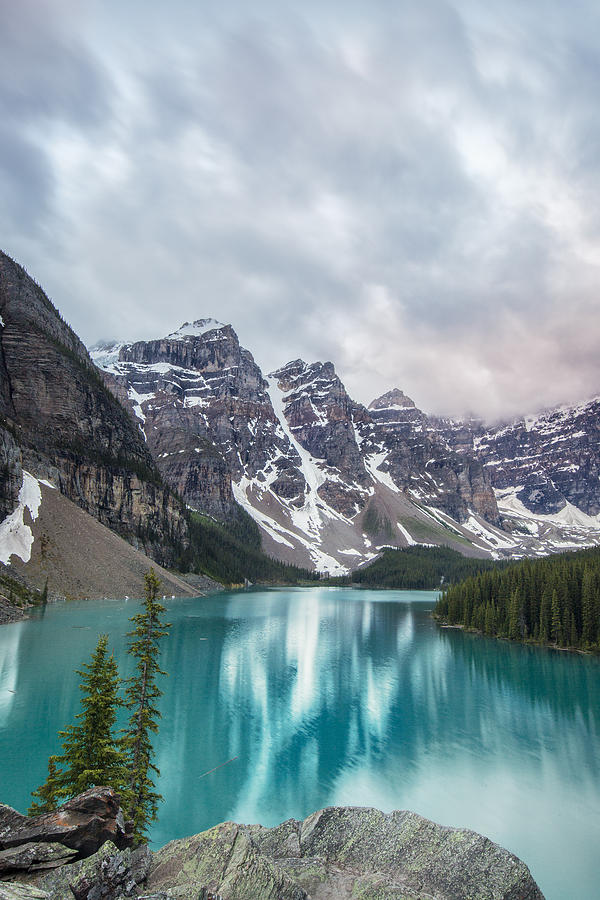 Banff National Park Photograph - Moraine in the Summer by Jon Glaser