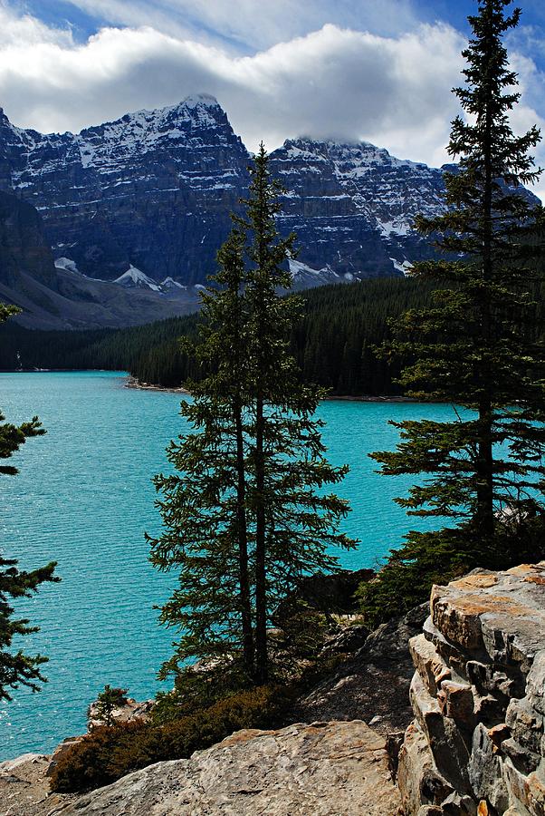 Moraine Lake 2 Photograph by Larry Ricker