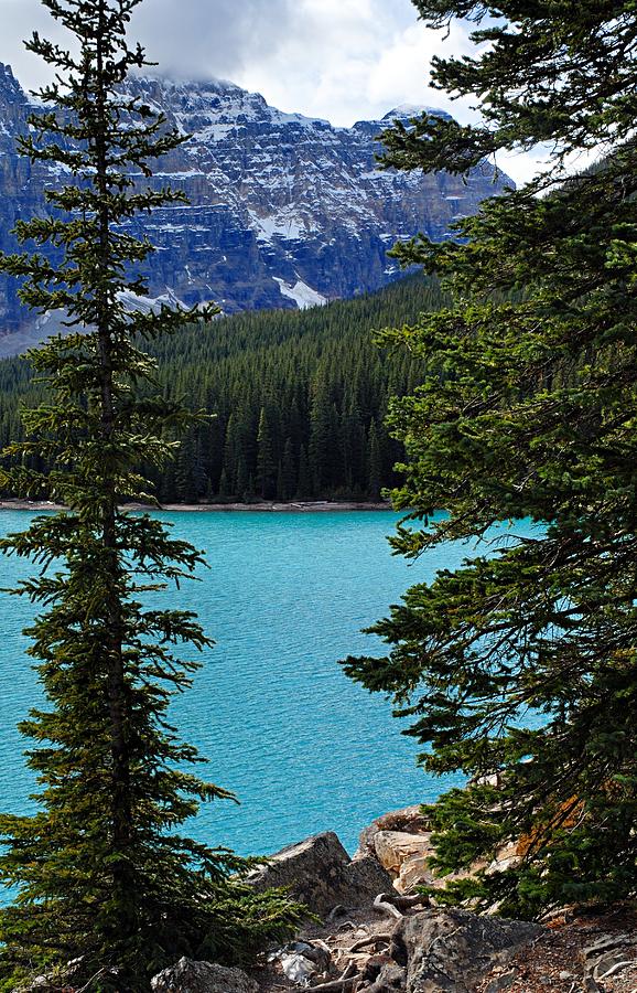 Moraine Lake 3 Photograph by Larry Ricker