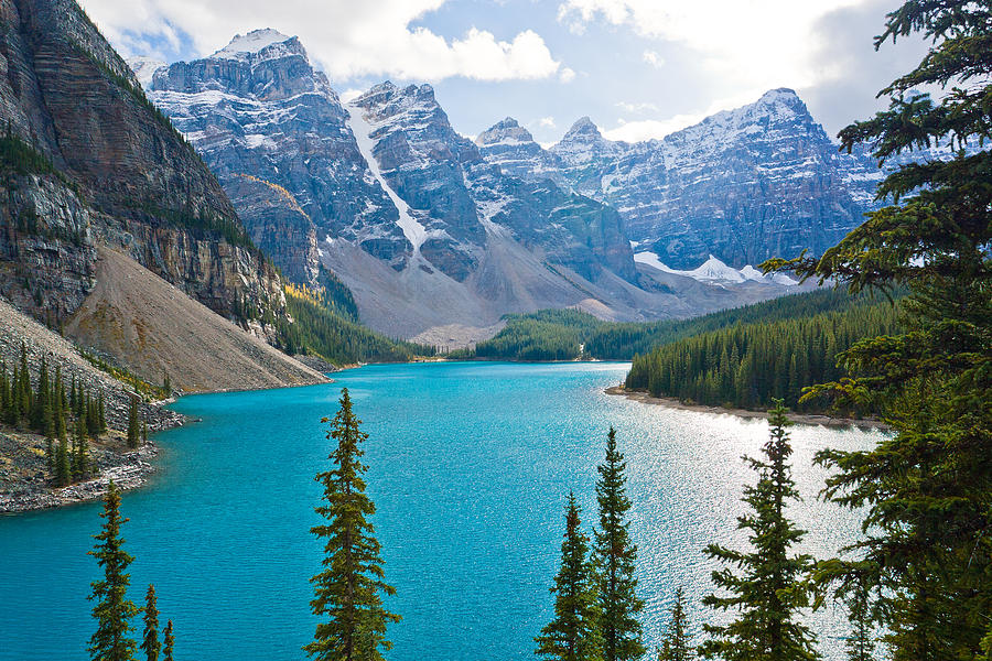 Banff National Park Photograph - Moraine Lake by Adam Pender