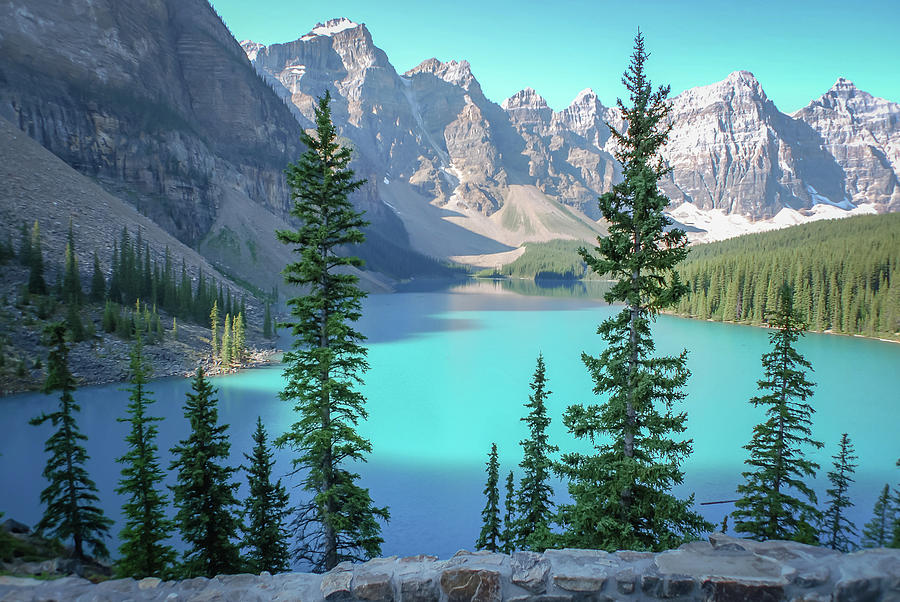 Moraine Lake Banff National Park Photograph by Terry DeLuco