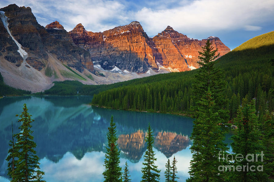 Moraine Lake - Canada Photograph by Henk Meijer Photography
