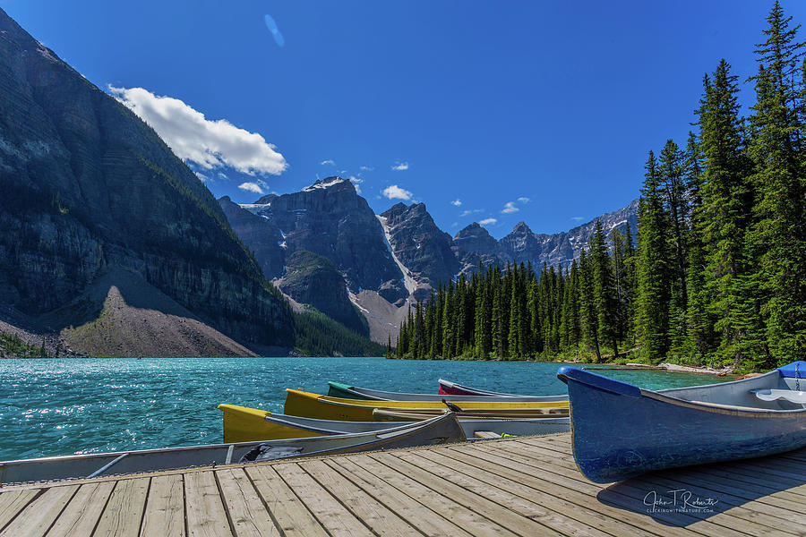 Moraine Lake Photograph by Clicking With Nature