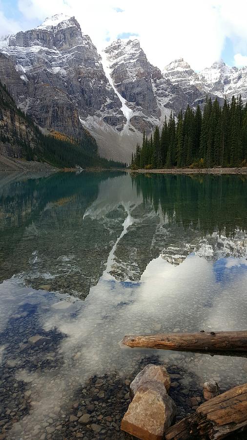 Moraine Lake Reflection  Photograph by William Slider