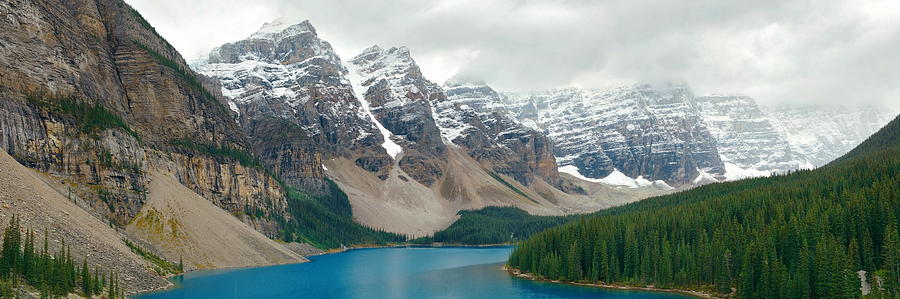 Moraine Lake Photograph by Songquan Deng