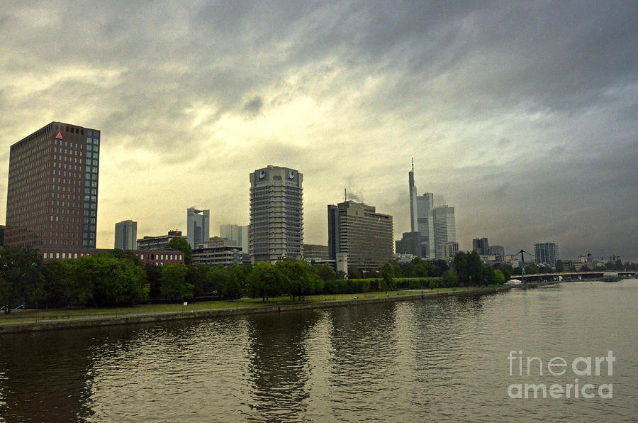 City Photograph - Modern Frankfurt by Elaine Berger