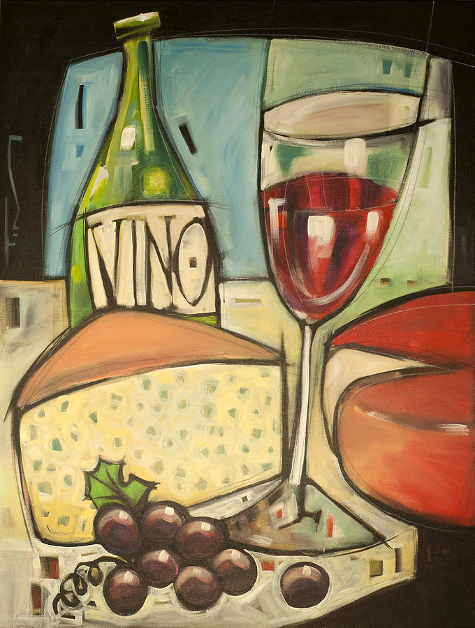 More Cheese Please Painting by Tim Nyberg