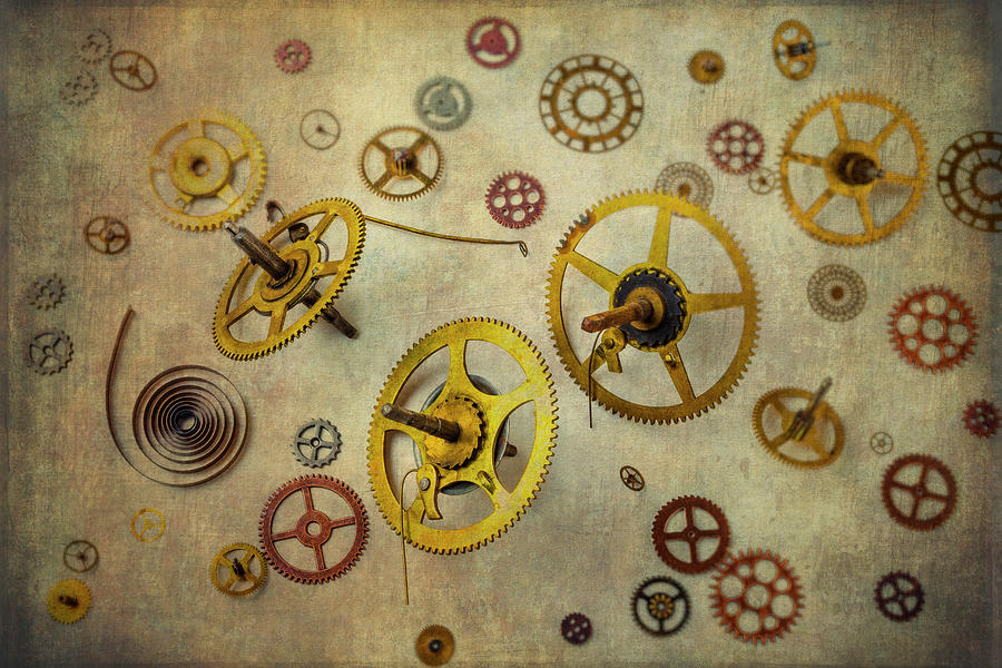 More Gears Photograph by Garry Gay