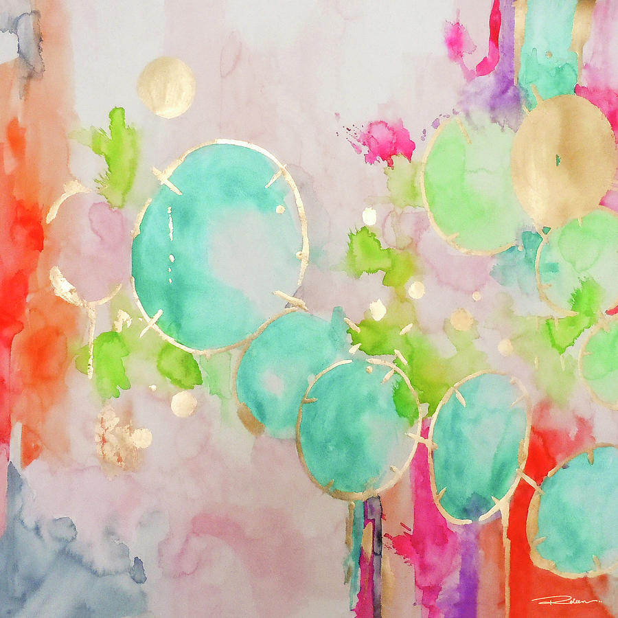 Abstract Painting - More Jewels by Roleen Senic