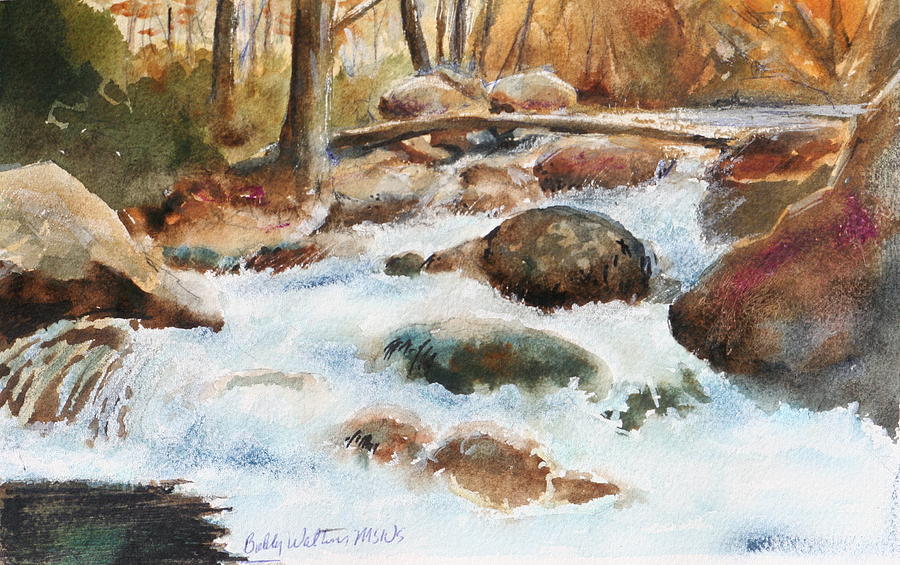 More Pigeon  River Painting by Bobby Walters