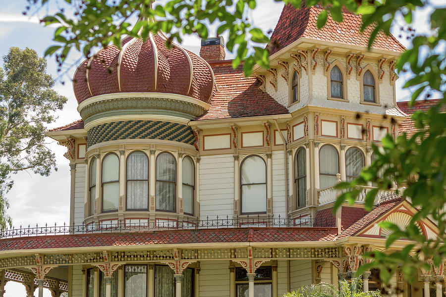 Morey Mansion Redlands California Photograph by Michael Eckerdt