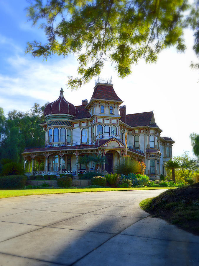 Morey Mansion - Small Town America Photograph by Glenn McCarthy Art and Photography