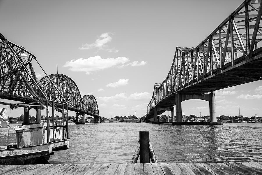 Morgan City Bridges 2 Photograph by Gregory Daley  MPSA