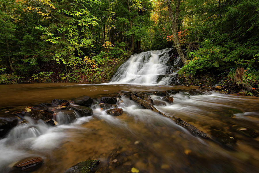 Morgan Falls Photograph by Gregory Berger