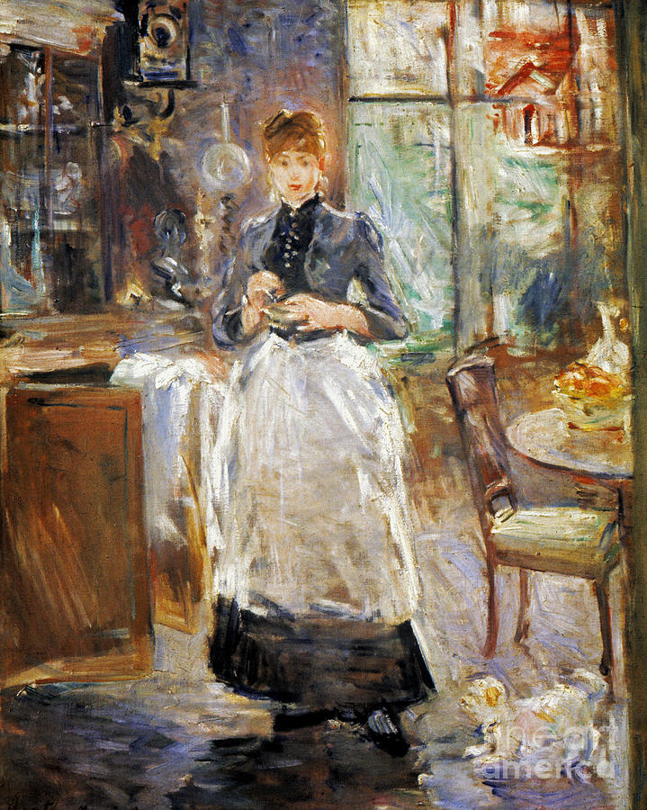 Dining Room, 1886 Photograph by Berthe Morisot