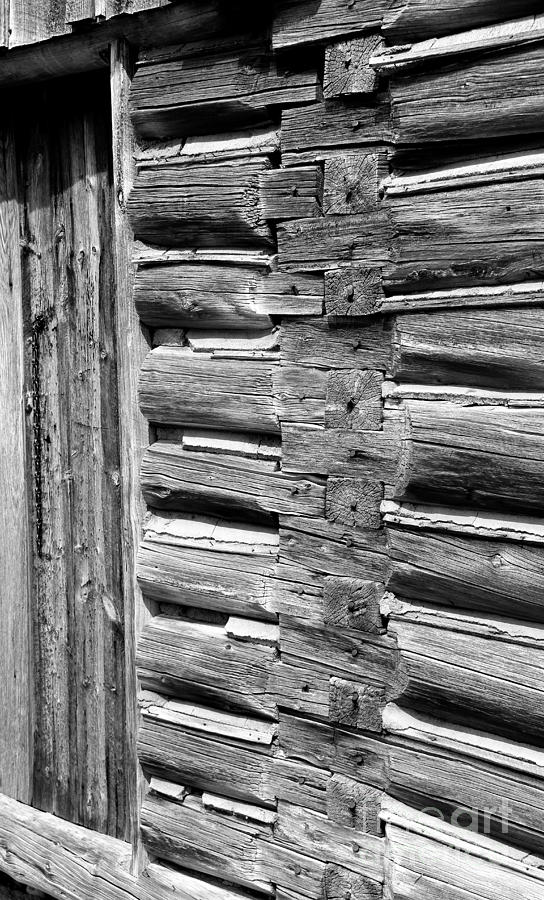Mormon log Home Photograph by Edward R Wisell