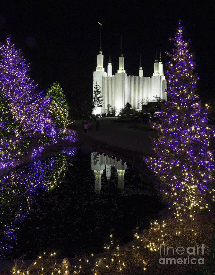 Mormon Temple 1 Photograph by ELDavis Photography