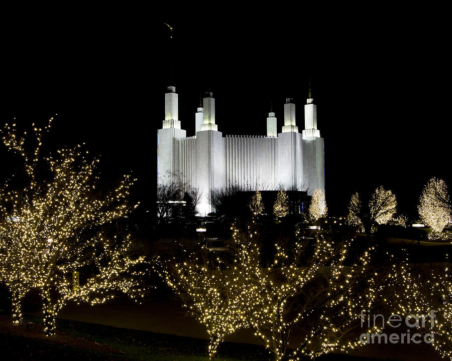 Mormon Temple 2 Photograph by ELDavis Photography
