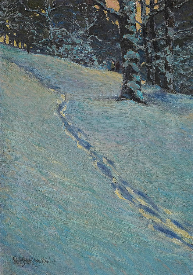Morning after Snow, High Park Painting by James Edward Hervey MacDonald