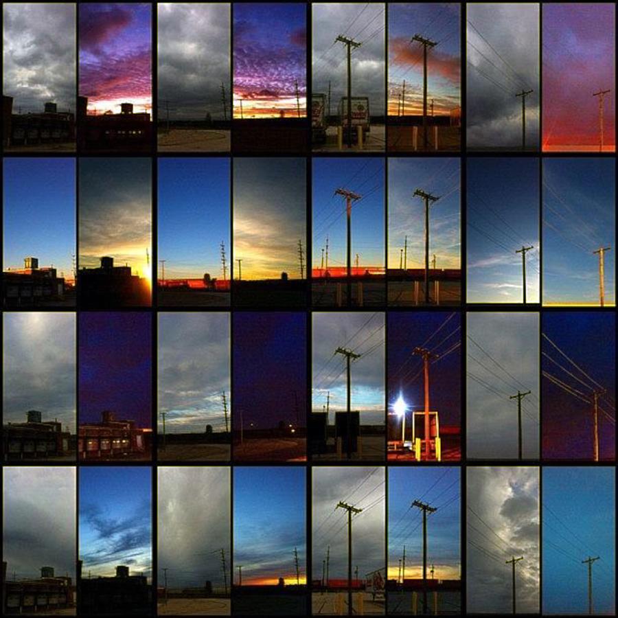 Clouds Photograph - Morning and Evening Retrospective by Nick Heap