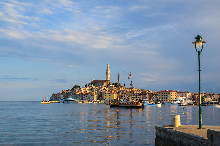 Morning aquarelle in Rovinj Photograph by Davorin Mance
