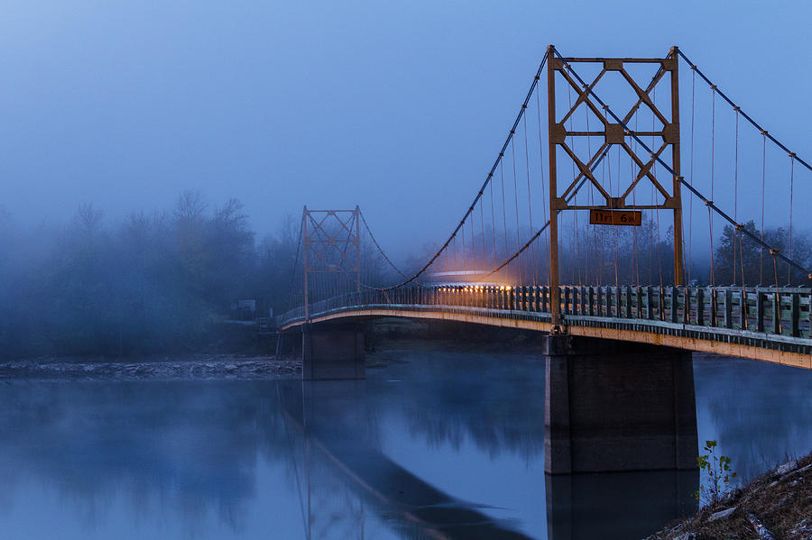 Morning at Beaver Bridge Photograph by Steven Bateson