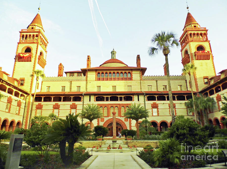 Morning At Flagler College Photograph by D Hackett