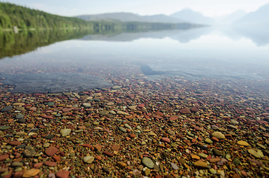 Morning at Lake McDonald Photograph by Margaret Pitcher