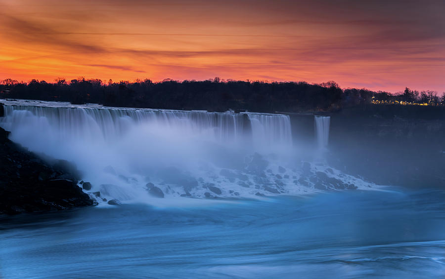 Morning at Niagara Falls Photograph by Jaime Mercado