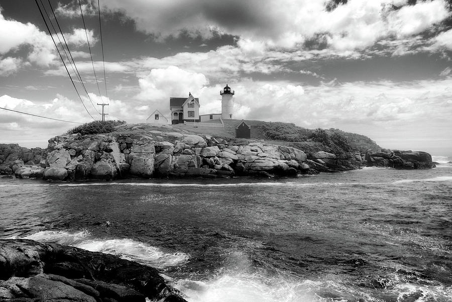 Morning at Nubble Light 2  Photograph by John Hoey