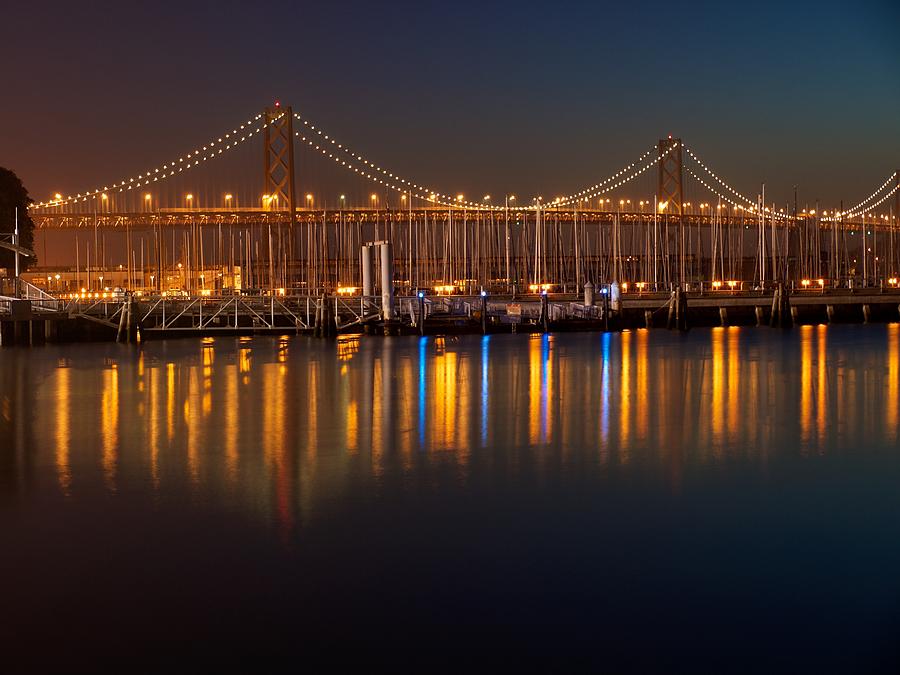 Morning at the Bay Bridge  Photograph by Dan Twomey