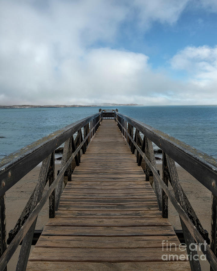 Pier Photograph - Morning At The Pier by Sandra Bronstein