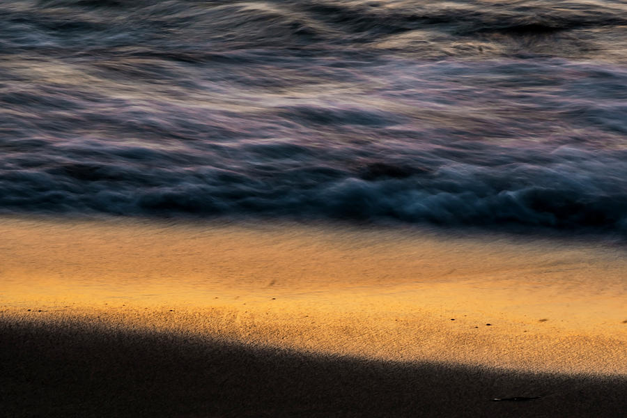 Lake Michigan Photograph - Morning Beach Abstract  by Sven Brogren