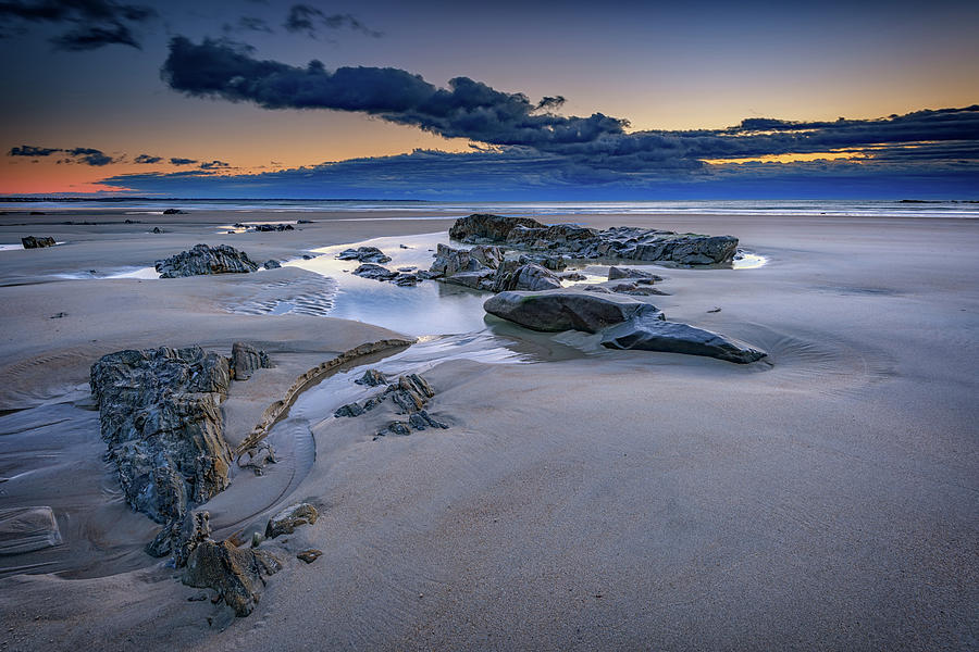 Beach Photograph - Morning Calm on Wells Beach by Rick Berk