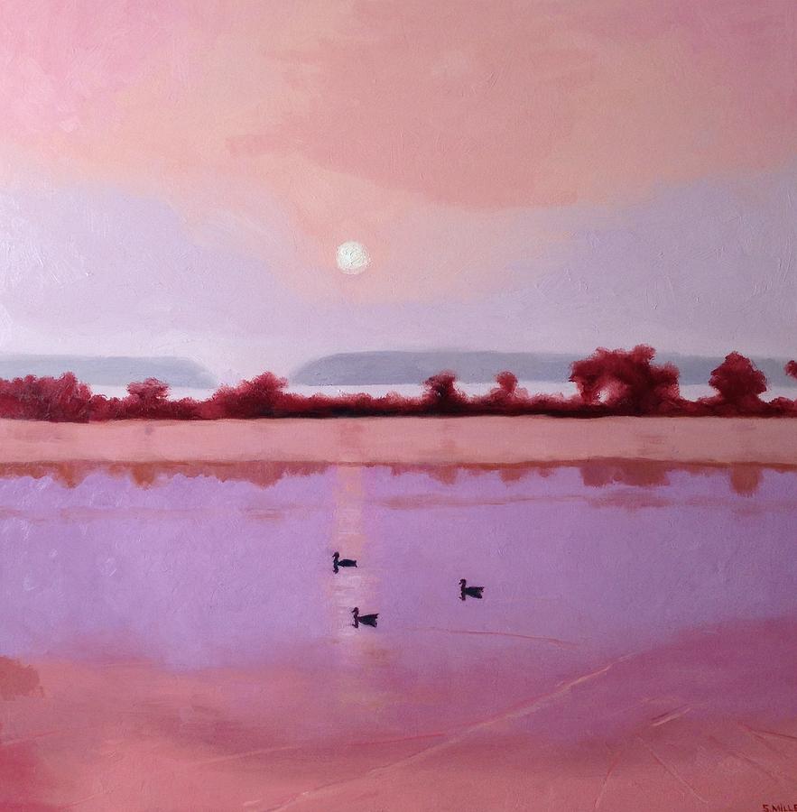 Morning Calm Painting by Sylvia Miller