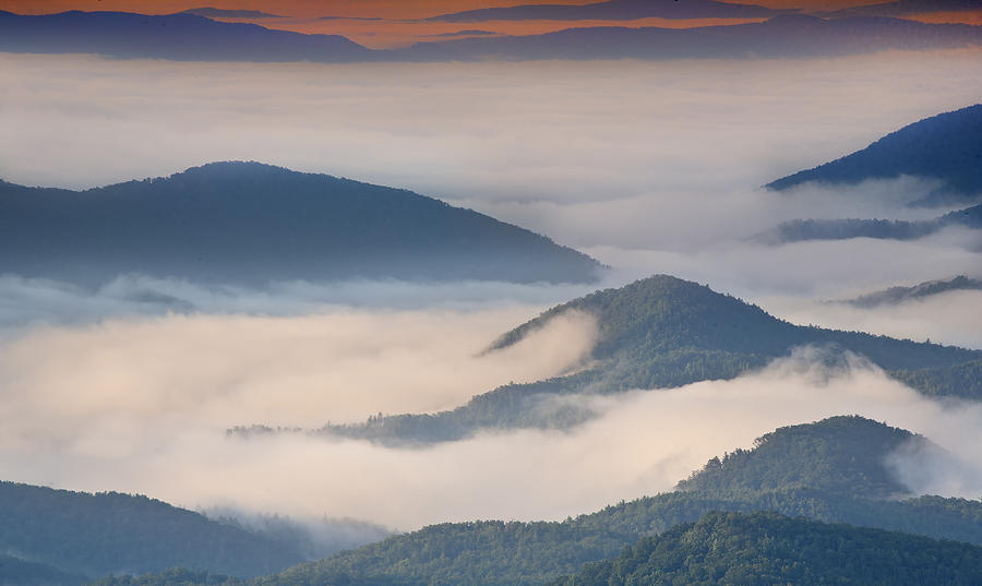 Morning Cloud Colors Photograph by Ken Barrett