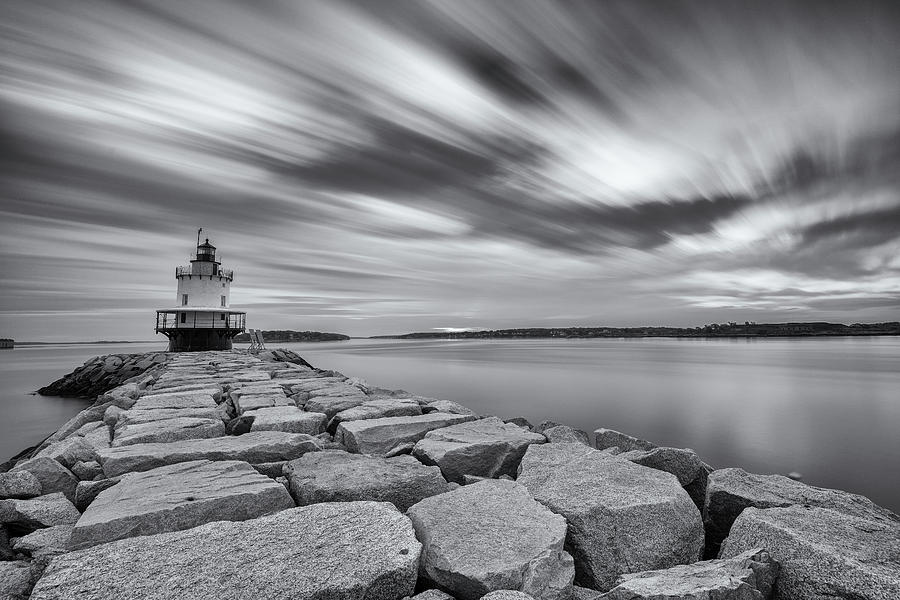 Morning Clouds at Spring Point Ledge by Jesse MacDonald Morning Clouds at Spring Point Ledge by Jesse MacDonald