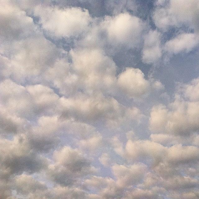 Sky Photograph - Morning Clouds #clouds #msgulfcoast #sky by Joan McCool
