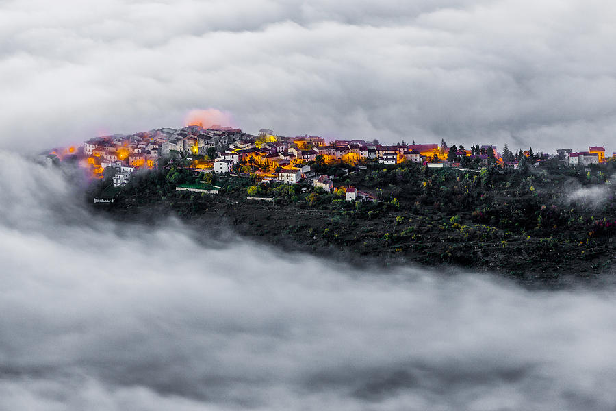 Morning Clouds Photograph by Elmer Jensen