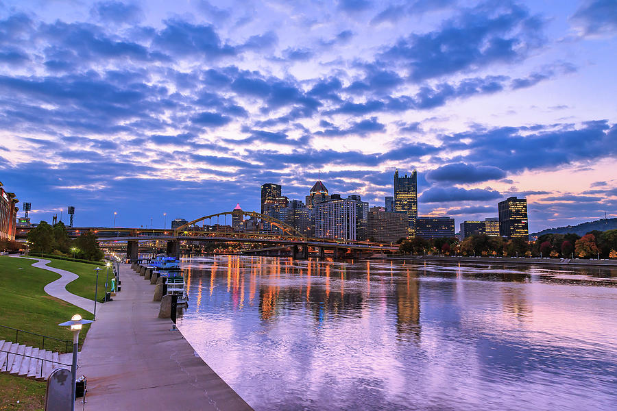 Pittsburgh Photograph - Morning Clouds by John Duffy